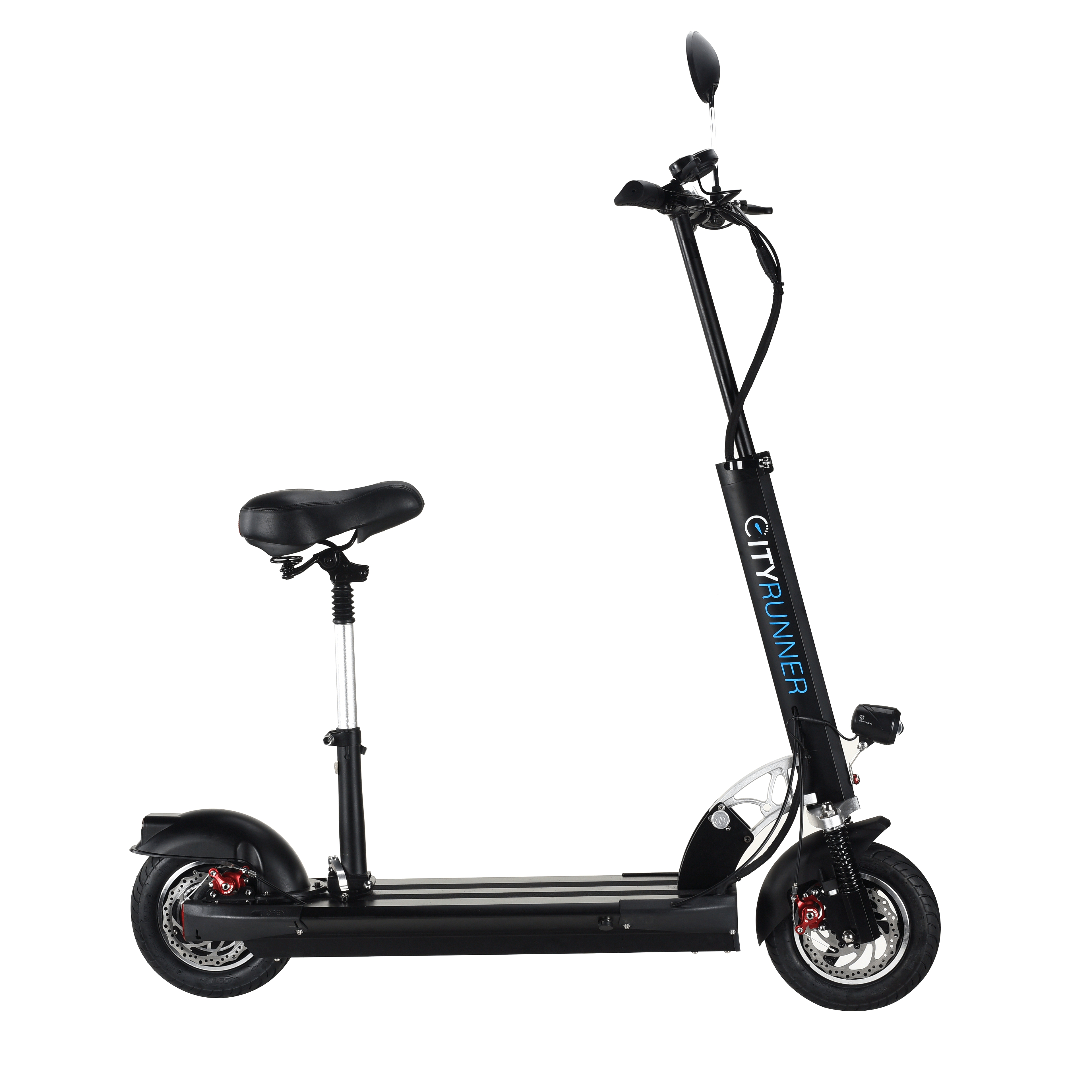RUNNER - CITYRUNNER קורקינט חשמלי עם כיסא. טווח נסיעה של 45 ק"מ!
